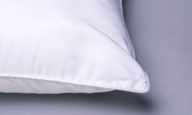 Microfiber Pillow Corner Detail