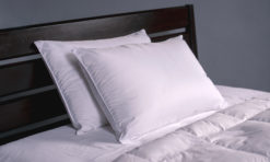 Microfiber Pillows Stacked